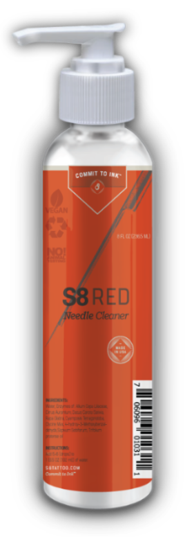 RED Needle Cleaner - 8 oz Bottle