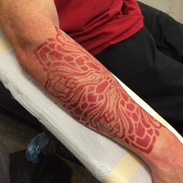 S8 Red Tattoo Stencil Paper - Thermofax printer, impact printer