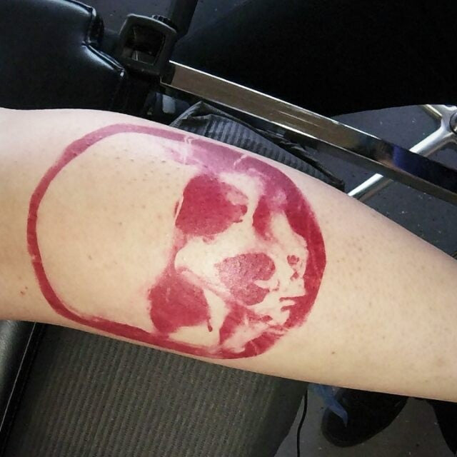 S8 Red Tattoo Stencil Paper - Thermofax printer, impact printer
